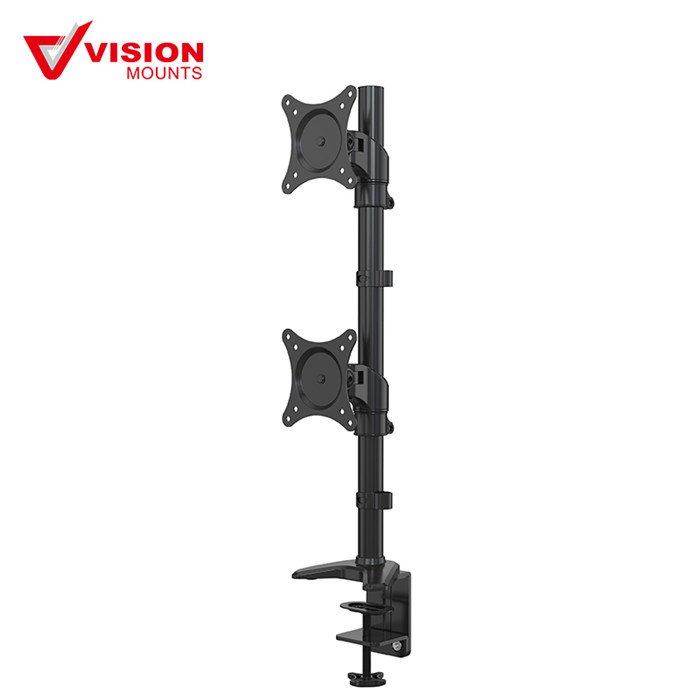 V-mounts ErgoSpot Dual LCD Clamp Monitor Mount VM-FE120D