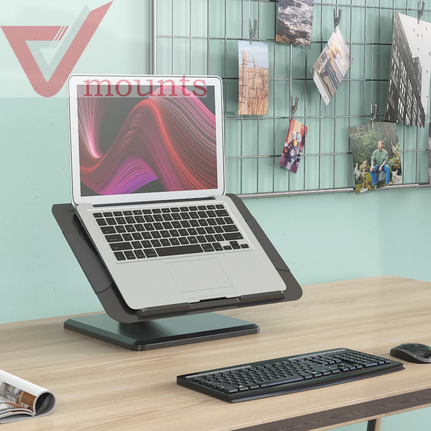 V-mounts SpaceErgo Stable and Flexible Laptop Mount VM-LHA6Y
