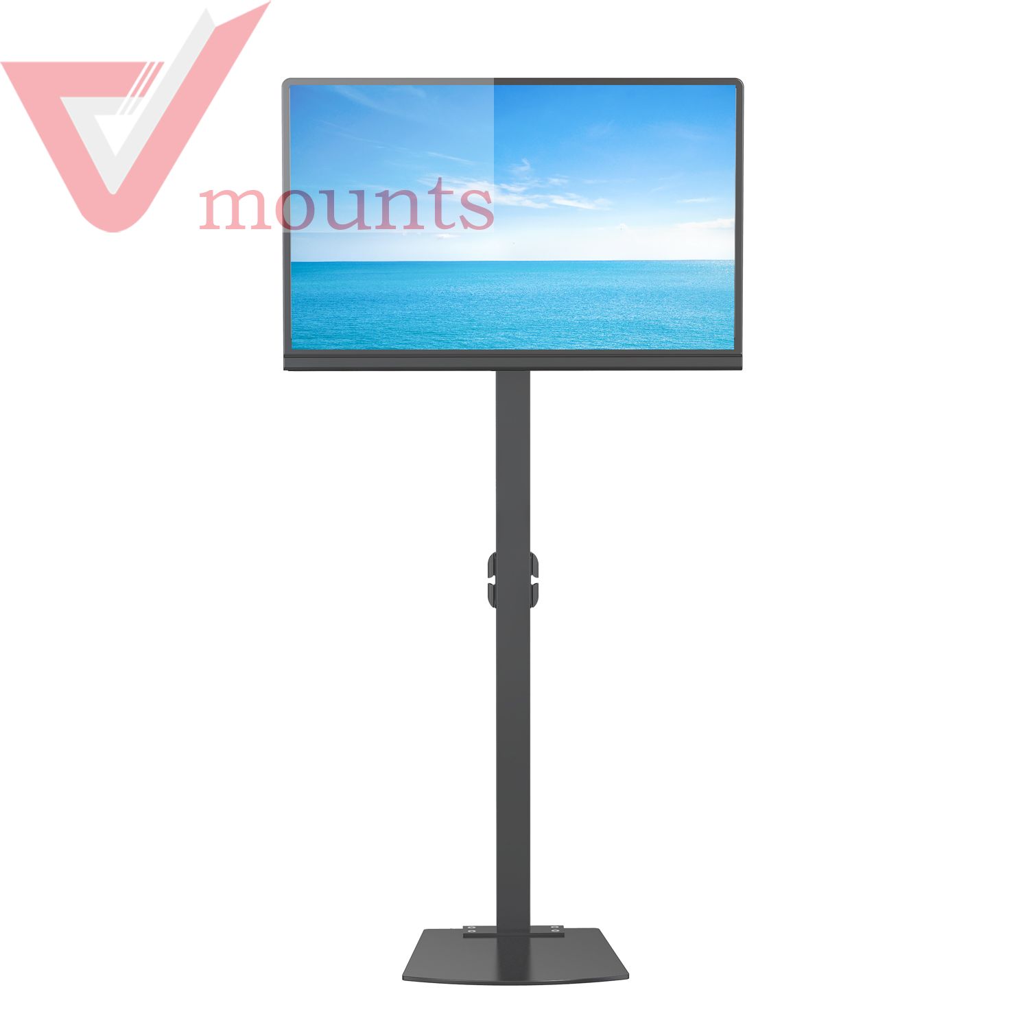 2023-universel Table Top Tv Pied Support Support Tv Base pour 32 « -65 »  45kg Tv