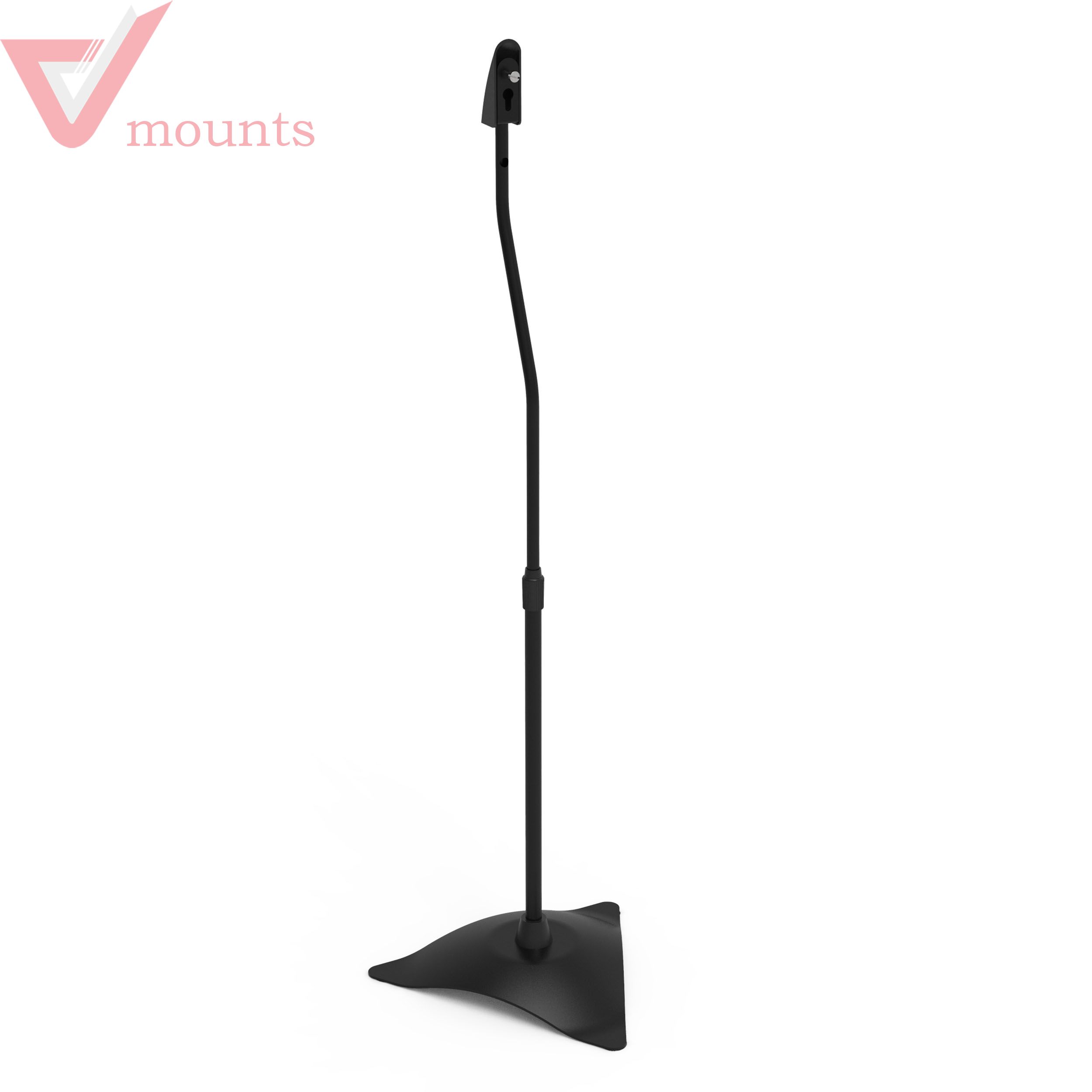 Height Adjustable Speaker Mount Floor Stand VM-S10