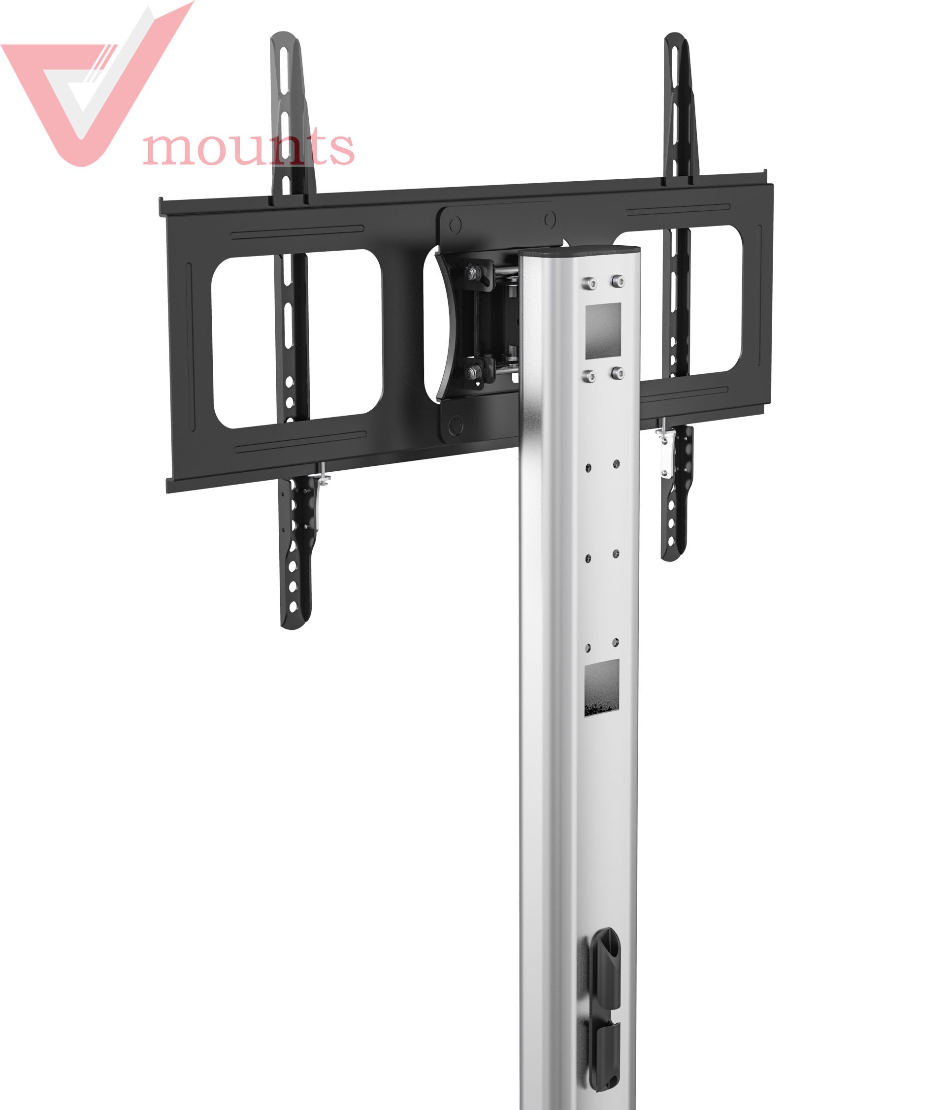 Branded mobile floor-standing lcd monitor tv frame all-in-one mobile tv stand monitor stand VM-ST97D