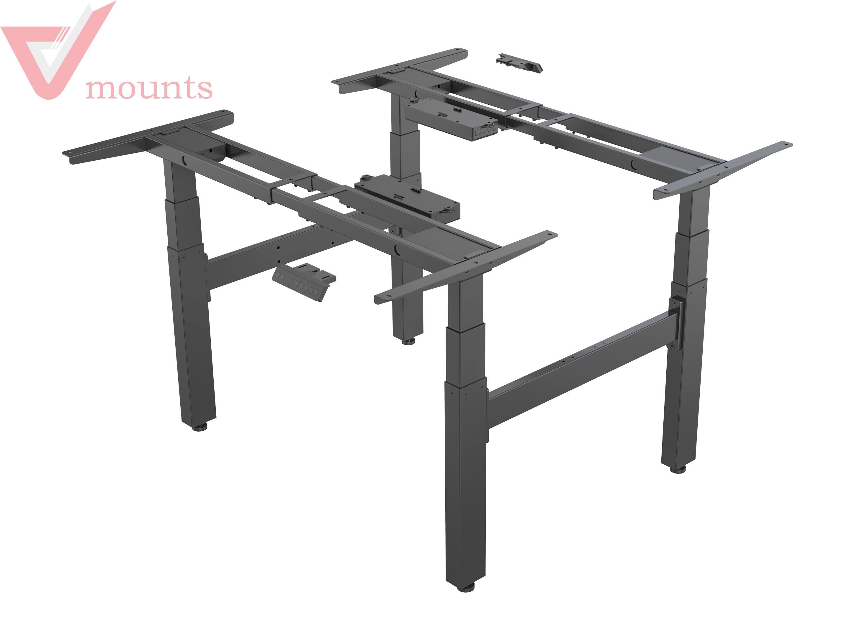 Face to Face Electric Standing Desk Frame for Two Person VM-HED104