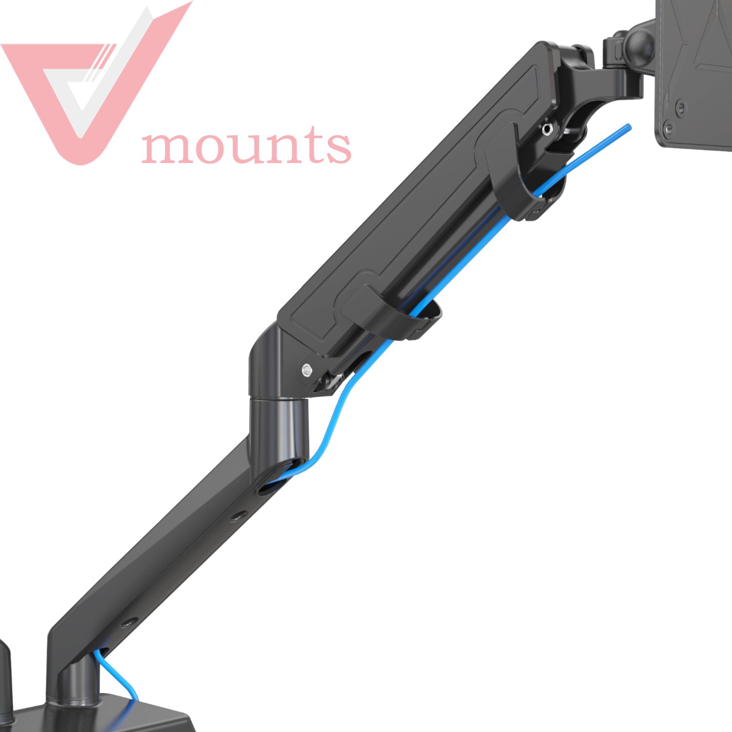 V-mounts SpaceErgo Dual Spring Monitor Mount VM-GE52