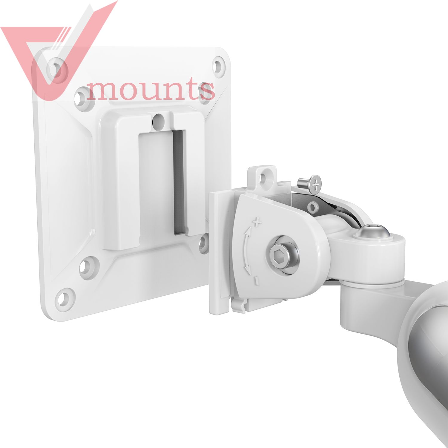 V-mounts ErgoSpot Dual Gas Spring Monitor Mount VM-GE62U