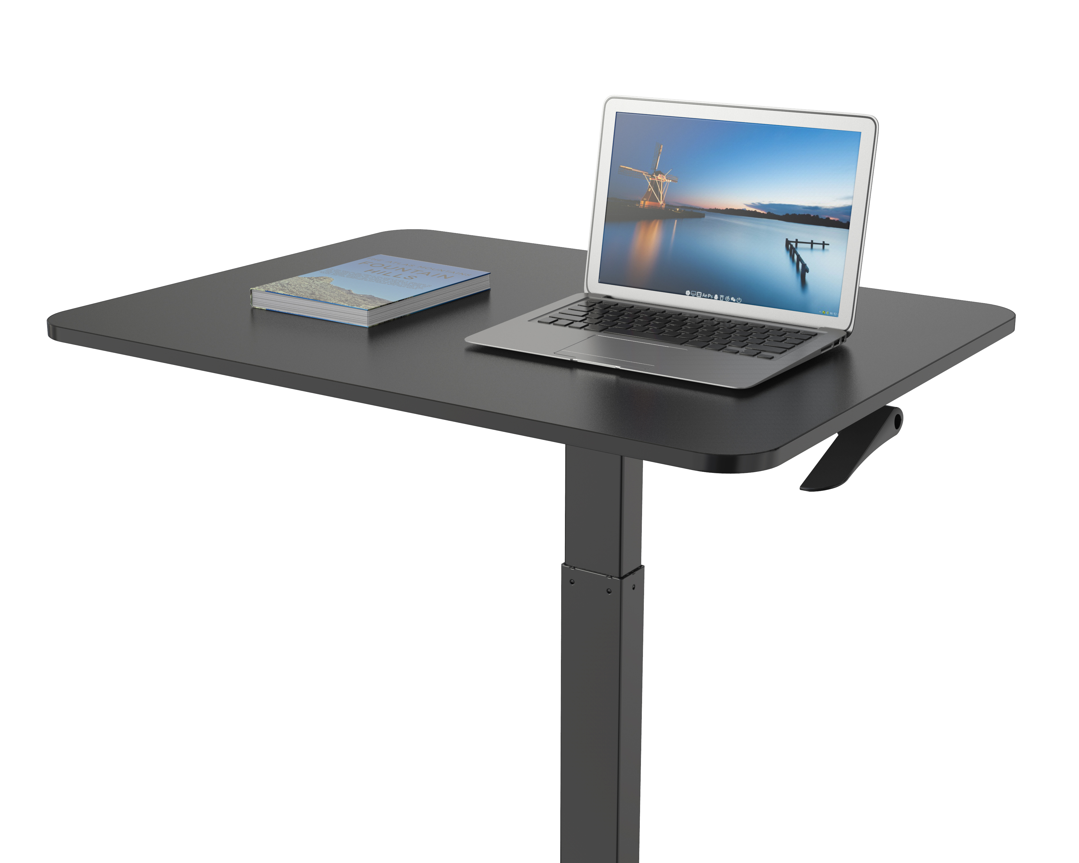 V-mounts ErgoSpot Mobile Manual Height Adjustable Office Desk VM-FDS102