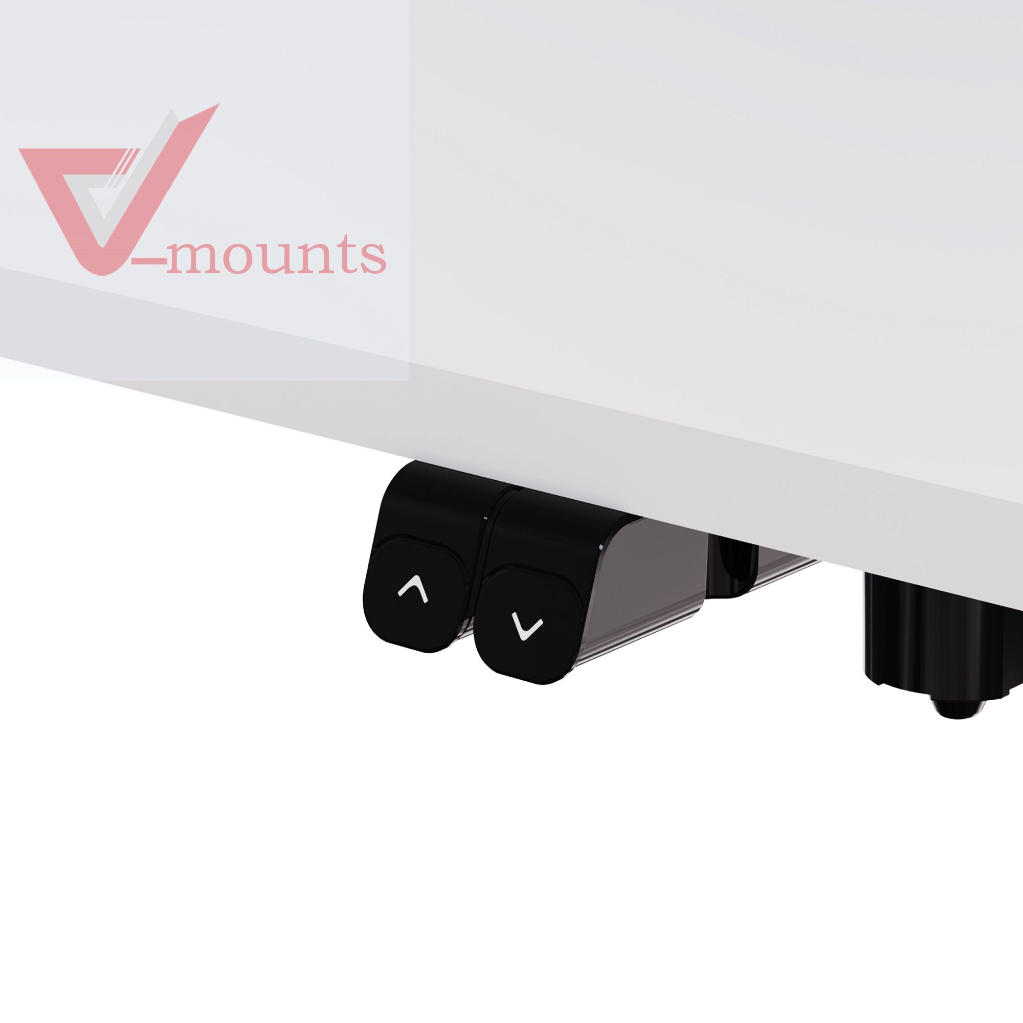 V-mounts Ergonomic Design Single Motor Electric Height Adjustable Desk VM-JSD5-01-1P