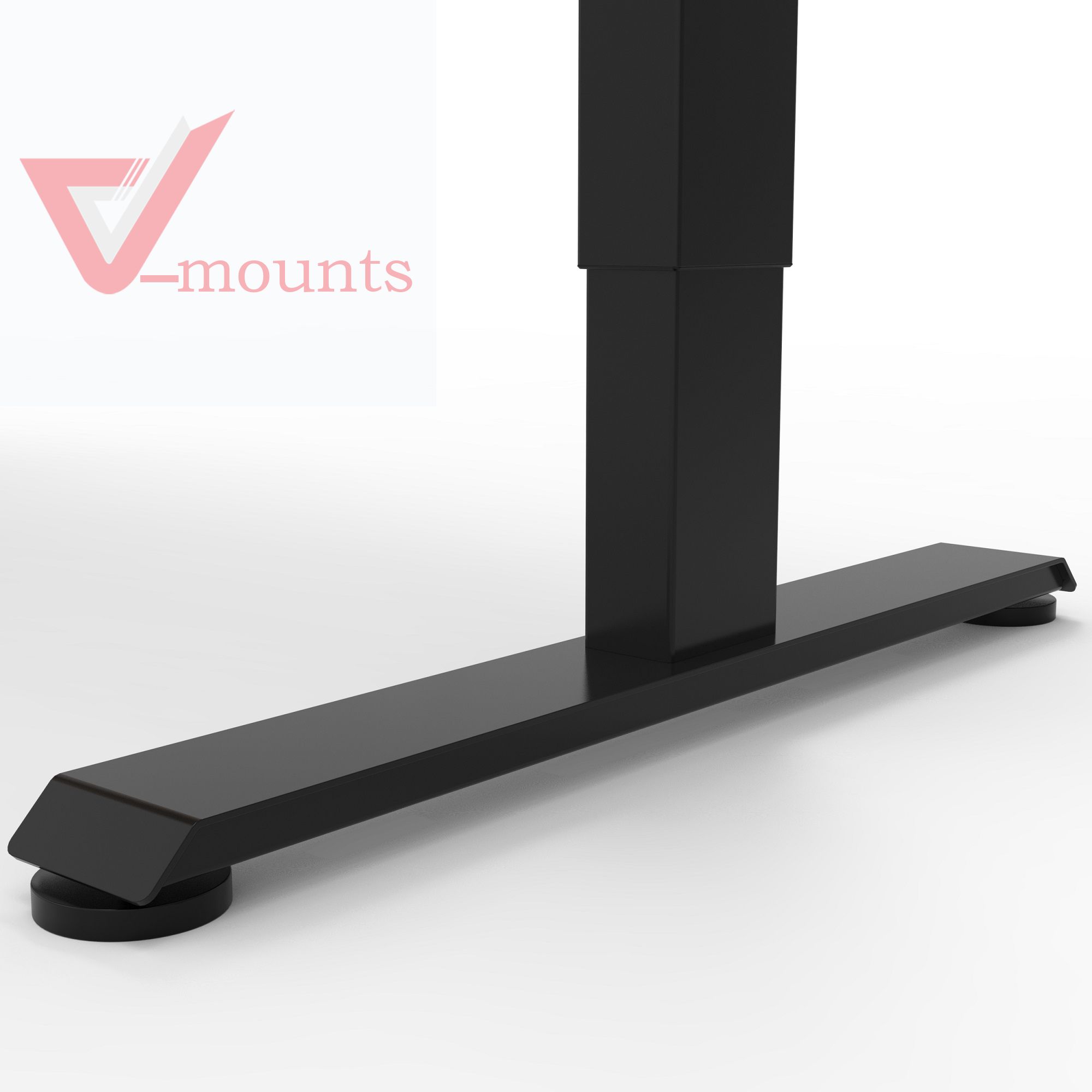 V-mounts New Design Single Motor Electric Standing Desk VM-JSD5-02-4P