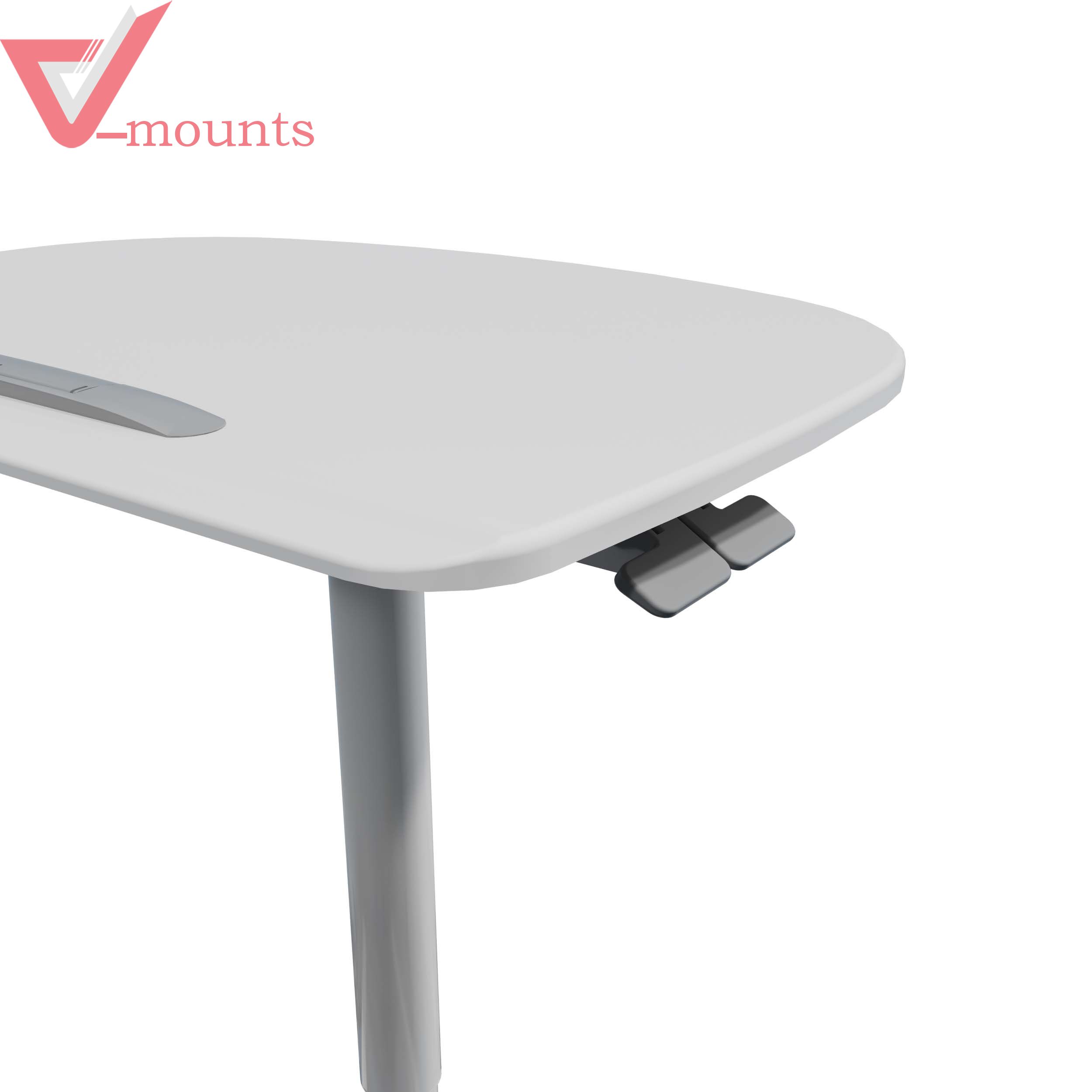 V-mounts SpaceErgo Gas Spring Height Adjustable movable Laptop Desk VM-FDS110