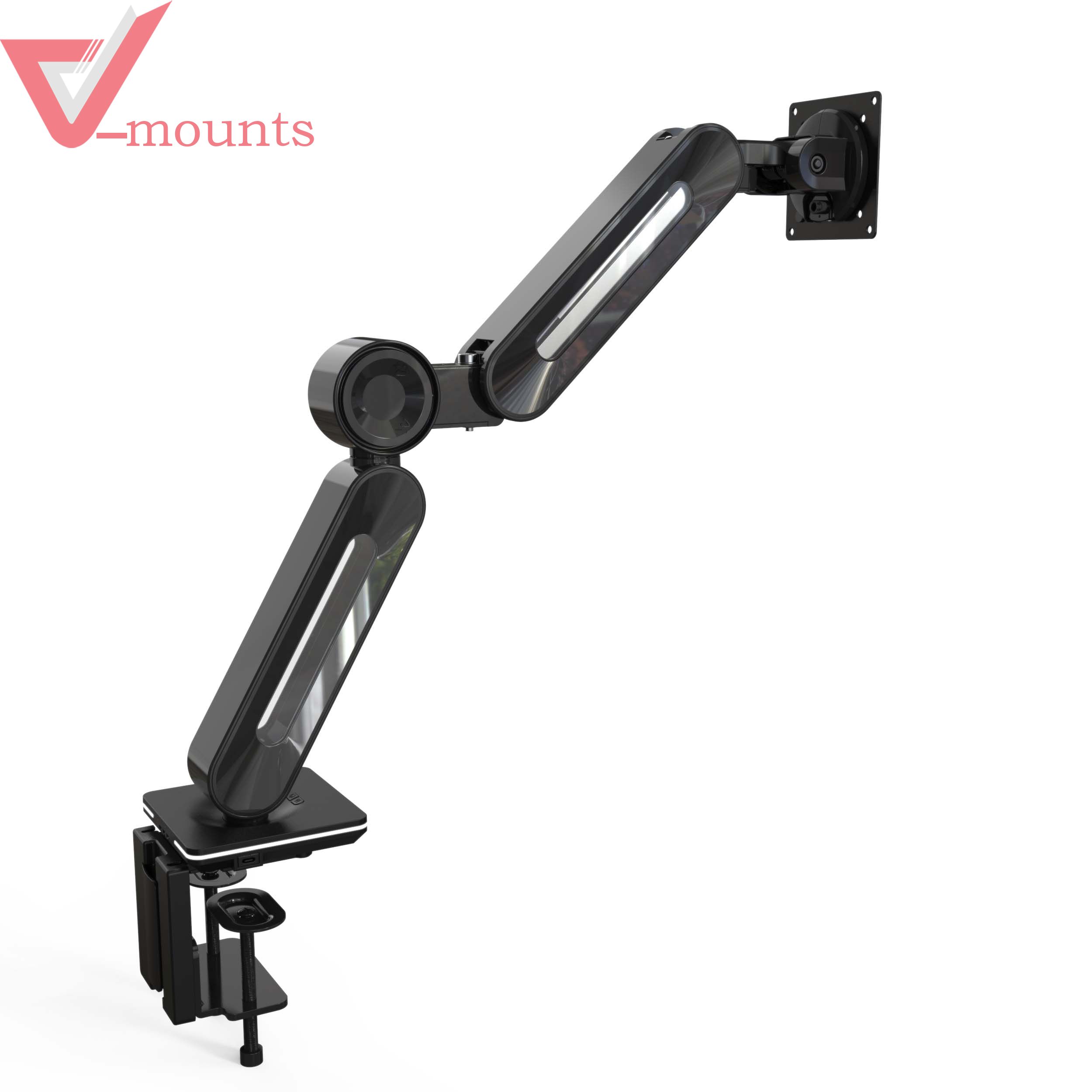 V-mounts ErgoSpot Large load-bearing Single Monitor Arm VM-GE81RU