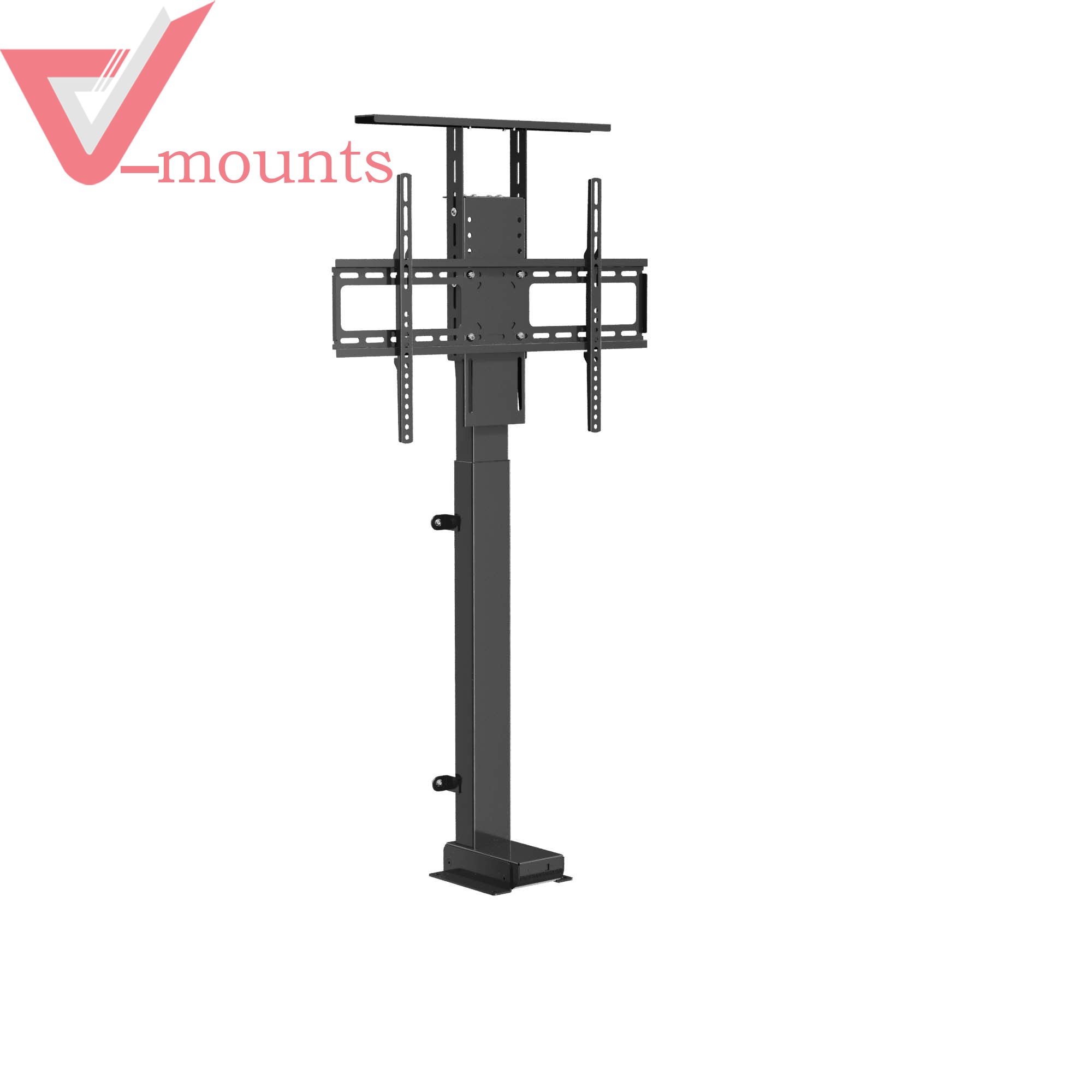 V-mounts Remote Control Height Adjustable TV Stand on Floor/inside Cabinet VM-TC002